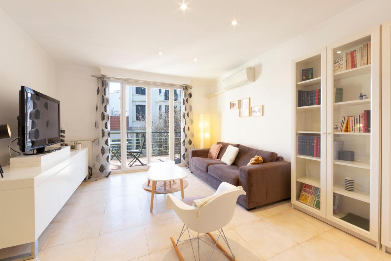 Апартаменты Robert Soleau Bright Design Flat Center Of Антиб Экстерьер фото